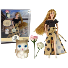  Emily baba Rose Cat hosszú hajjal 13908 baba