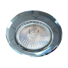 Emithor Elegant króm-átlátszó beépíthető lámpa (EMI-48614) GU10 1 izzós IP20 világítás