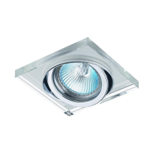 Emithor Elegant króm-átlátszó beépíthető lámpa (EMI-71053) GU10 1 izzós IP20 világítás