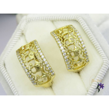  Emmi antiallergén elfefántos fülbevaló-14K fülbevaló