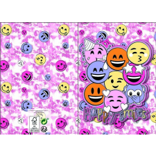 Emoji Smiles pop-up 3D üdvözlőkártya + boríték party kellék