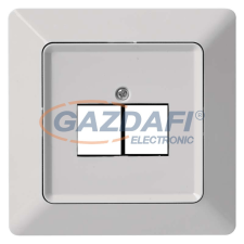 Emos A6004.4 ADAT-CSATLAKOZÓ ALJZAT BURKOLAT 2×RJ45 villanyszerelés