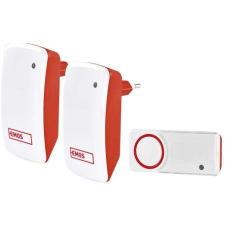 Emos akkumulátormentes vezeték nélküli ajtócsengő P5750.2R (3402120000) csengő