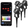 Emos GoSmart LED, 7 W, RGBIC dimmelhető, Wi-Fi, kezdő spotlámpa készlet, 4 db