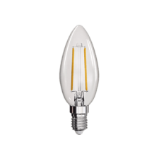 Emos LED izzó filament , E14, 2W,meleg fehér (Z74200) világítás