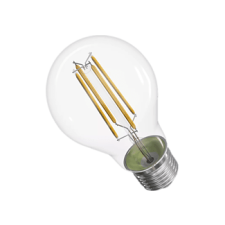 Emos LED izzó filament , E27, 8.5W,meleg fehér (Z74260) világítás