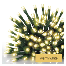Emos LED karácsonyi fényfüzér, 4 m, kültéri és beltéri, meleg fehér, időzítő kültéri izzósor