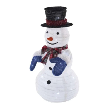Emos led összeszerelhető hóember beltéri kültéri hideg fehér 60 cm karácsonyi dekoráció