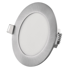 Emos Led süllyesztett lámpatest kerek ezüst CCT 7W világítás
