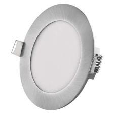 Emos LED süllyesztett lámpatest NEXXO, kerek, ezüst, 7W, CCT világítás
