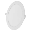 Emos LED süllyesztett lámpatest NEXXO, kerek, fehér, 18W, meleg fehér