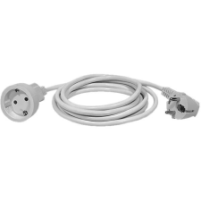 Emos P0125R 5 méter 3x1,5mm2 fehér hosszabbító kábel és adapter