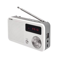 Emos Rádió EMOS EM-210 MP3 fehér kábel és adapter
