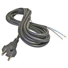 Emos S03030-flexo 2x1 gumikábel 3m szerelt kábel - gépekhez szerelt hálózati tápkábel dugvillával villanyszerelés