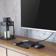 Emos S10110 HDMI kábel 2.0 A/M-A/M 90° 1,5M audió/videó kellék, kábel és adapter