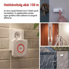 EMOS spol. s r.o. EMOS P5735WS, GoSmart Vezeték nélküli csengő P5735WS wifivel csengő