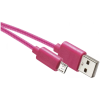 Emos USB Micro USB Átalakító Rózsaszín 1m SM7006P