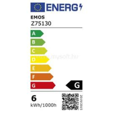 Emos Z75130 GU10 6W 420 lumen meleg fehér LED spot izzó (EMOS_Z75130) izzó