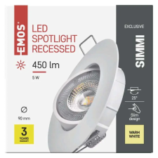 Emos ZD3121 LED SPOTLÁMPA 5W EXCL.WW F villanyszerelés