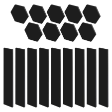 Emos ZIW269R GoSmart Lines RGBIC Dekorációs Lámpa készlet (9db / csomag) - Fekete világítási kellék