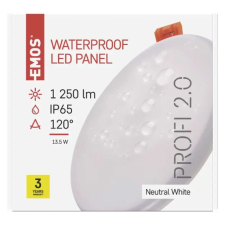 Emos ZV1142 LED PANEL süllyeszthető 13W 220-240V 4000K 1180lm IP65 A+ világítás