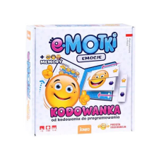 Emotka érzelemkódoló társasjáték, 5+ év, 1-4 játékos társasjáték