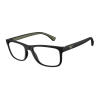 Emporio Armani EA3147 5042 Matte Black Demo Lens szemüveg