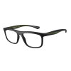 Emporio Armani EA3246 5001 Matte Black Demo Lens szemüveg