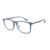 Emporio Armani EA3263D 6108 Shiny Transparent Blue Demo Lens szemüveg