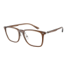 Emporio Armani EA3263D 6282 Shiny Transparent Brown Demo Lens szemüveg