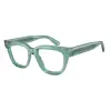 Emporio Armani EA3281 6365 Shiny Transparent Green Demo Lens szemüveg