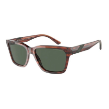 Emporio Armani EA4177 502371 SHINY STRIPED BROWN DARK GREEN napszemüveg napszemüveg