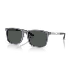 Emporio Armani EA4241D 620687 SHINY TRANSPARENT GREY DARK GREY napszemüveg
