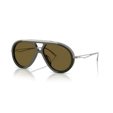 Emporio Armani EA4242U 621473 SHINY OLIVE GREEN DARK BROWN napszemüveg