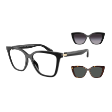 Emporio Armani EA4254U 50171W Shiny Black Clear napszemüveg