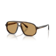 Emporio Armani EA4263U 632673 STRIPED DARK BROWN BROWN napszemüveg napszemüveg
