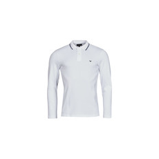 Emporio Armani Hosszú ujjú galléros pólók 8N1FB5 Fehér EU XL