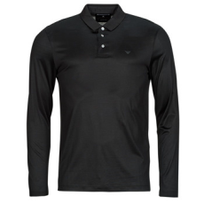 Emporio Armani Hosszú ujjú galléros pólók POLO SHIRT Fekete EU M