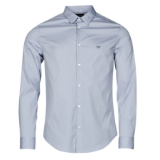 Emporio Armani Hosszú ujjú ingek 8N1C09 Kék EU XL férfi ing