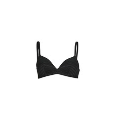 Emporio Armani Merevítő nélküliek ALL OVER LOGO MESH Fekete EU S melltartó