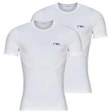 Emporio Armani Rövid ujjú pólók 2-PACK CREW NECK T-SHIRT AF14131 Fehér EU XL