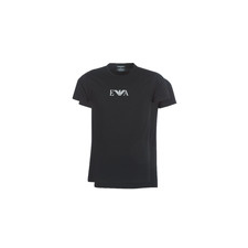 Emporio Armani Rövid ujjú pólók CC715-PACK DE 2 Fekete EU S férfi póló
