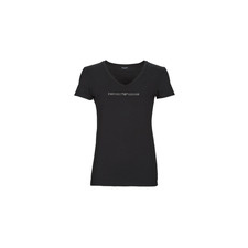 Emporio Armani Rövid ujjú pólók T-SHIRT V NECK Fekete EU XS női póló