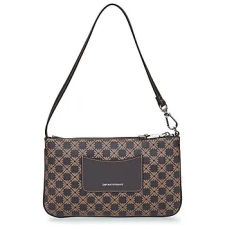 Emporio Armani Válltáskák POUCH ALLOVER FANCY Barna Egy méret kézitáska és bőrönd