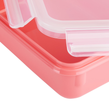 EMSA CLIP & CLOSE Color Műanyag ételtároló készlet (4 db / csomag) papírárú, csomagoló és tárolóeszköz