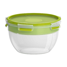 EMSA N10713 Kör Doboz 2,6 L Zöld, Átlátszó 3 db (N1071300) uzsonnás doboz