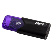 Emtec 128GB B110 Click Easy USB 3.2 Gen 1 Pendrive - Fekete/Lila pendrive