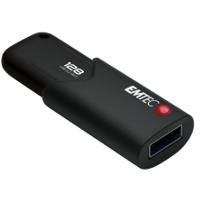Emtec 128GB B120 Click Secure USB 3.2 Gen 1 Pendrive - Fekete pendrive
