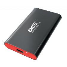 Emtec 128GB X210 ELITE USB-C 3.2 Gen2 Külső SSD - Fekete (ECSSD128GX210) merevlemez