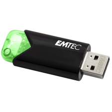 Emtec 64GB B110 Click Easy USB 3.2 Pendrive - Fekete/Zöld pendrive